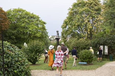 Le parc de la villa