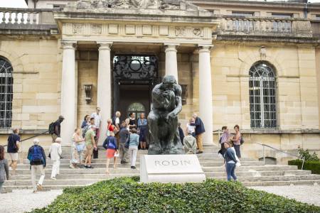 La tombe d'Auguste Rodin et de Rose Beuret